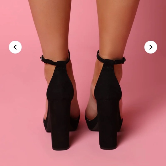 Your Biggest Fan Heels - Black shoes - Picture 2 of 4